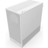 NZXT skříň H5 Flow edition / 2x120 mm fan / USB 3.0 / USB-C 3.1 / průhledná bočnice / mesh panel / bílá