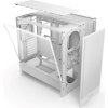NZXT skříň H5 Flow edition / 2x120 mm fan / USB 3.0 / USB-C 3.1 / průhledná bočnice / mesh panel / bílá