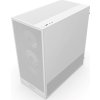 NZXT skříň H5 Flow RGB edition / 1x360 mm RGB core fan / 1x120mm / USB 3.0 / USB-C 3.1 / průhledná bočnice / mesh /bílá