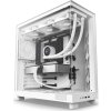 NZXT skříň H6 Flow dvoukomorová / MidT / 3x120mm fan / 2xUSB 3.2 / USB-C / prosklená bočnice i čelo / bílá