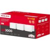 MERCUSYS Halo H85X(3-pack) WiFi6 Mesh (AX3000,2,4GHz/5GHz,1x2,5GbELAN/WAN,2xGbELAN/WAN)