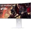 LG MT OLED 34" 34GX90SA-W OLED panel, Smart, 3440x1440, 240Hz, 2xHDMI, DP, USB 3.0, nast výška, G-sync