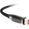 Solight USB-C kabel s displejem, USB-C konektor - USB-C konektor, 100W, 1m