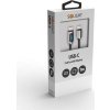 Solight USB-C kabel s displejem, USB-C konektor - USB-C konektor, 100W, 1m