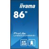 86" iiyama LH8665UHSB-B1:IPS,4K UHD,Android,24/7