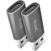 TRUST Adaptér Calyx USB-A na USB-C, 2ks