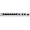 Zyxel XGS1250-12 12-portový gigabitový webový manažovateľný prepínač, 8x Gigabit RJ45, 3x MultiGig 1/2.5/5/10G, 1x SFP+