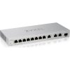 Zyxel XGS1250-12 12-portový gigabitový webový manažovateľný prepínač, 8x Gigabit RJ45, 3x MultiGig 1/2.5/5/10G, 1x SFP+