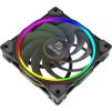 AKASA ventilátor SOHO AR12, Reverse Blade 12cm aRGB PWM fan