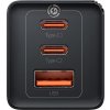 Baseus GaN5 Pro rychlonabíjecí adaptér 2x USB-C + USB-A 65W černá