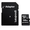 Karta GOODRAM microSDXC 256GB M1AA (R:100/W:10 MB/s), UHS-I Class 10, U1 + adaptér