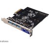 Sieťová karta AKASA USB 3.2 Karta HOST, 10Gbps USB 3.2 Hostiteľská karta typu C a typu A na PCIe 2. generácie