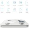 TrueLife FitScale W7 BT - Bioelektrická impedanční bluetooth váha - bílá