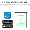 ASUS RT-AX52 Pro (AX3000) Router, Dual Band WiFi 6, Extendable Router