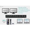 i-tec USB-C KVM Docking station for 3 Hosts, Dual Display, Power Delivery 1x 92W/2x 65W