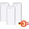 Tenda Nova MX21 Pro (3-pack) WiFi6E AXE5700 Mesh Gigabit system, 9x GLAN/GWAN, WPA3, VPN, CZ app
