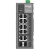 TP-Link OMADA průmyslový switch IES210GPP (8xGbE,2xGbE/SFPcombo,6xPoE+,2xPoE++,240W,DIN,IP40,fanless)