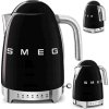 Smeg KLF04BLEU rychlovarná konvice, 1,7 l (7 šálků), 2400 W, styl 50. let, řízení teploty, 7 programů, černá