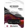 SSD disk Kingston 2048 GB KC3000 M.2 2280 NVMe™ PCIe Gen 4 (R 7000 MB/s; W 7000 MB/s)