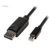PREMIUMCORD Mini DisplayPort - DisplayPort V1.2 pripojovací kábel M/M 1m