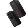 Baseus GaN2 Pro rýchlonabíjací adaptér 2x Type-C + 2x USB-A 100W čierny