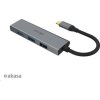 AKASA Hub USB-C 4x USB 3.0 port, hliník