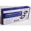 PREMIUMCORD USB 2.0 opakovač a predlžovací kábel A/M-A/F 15 m