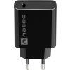 Universální nabíječka Natec RIBERA 20W 1X USB-C, černá