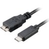 AKASA - USB 3.1 typ C na mikro B adaptér - 100 cm