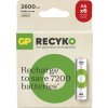 GP Nabíjecí bat. ReCyko 2600 AA (HR6) - 6ks