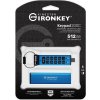Kingston Flash Disk IronKey 512GB USB-C IronKey Keypad 200C, FIPS 140-3 Lvl 3 (Pending) AES-256