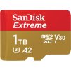 SanDisk micro SDXC karta 1TB Extreme (190 MB/s Class 10, UHS-I U3 V30) + adaptér