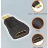 PremiumCord adaptér HDMI Typ A samice - mini HDMI Typ C samec