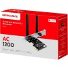 MERCUSYS MA30E WiFi5 PCIe adapter (AC1200,2,4GHz/5GHz,Bluetooth5.0)