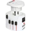 SKROSS cestovní adaptér PRO World, 6.3A max., uzemněný, vč. adaptéru pro ostatní vidlice, univerzální pro celý svět