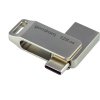 GOODRAM Flash disk 128 GB ODA3, USB 3.2, strieborná