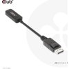 Club3D Active DisplayPort adaptér 1.4 na HDMI 4K120HZ HDR (M/F), čierna