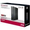 Externý pevný disk TRANSCEND 3,5" USB 3.1 StoreJet 35T3, 8 TB, čierna, Turbo