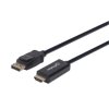 MANHATTAN Kábel DisplayPort na HDMI 1080p, 1.8 m, čierna