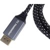Kábel PREMIUMCORD DisplayPort 1.4 pripojovací kábel, kovové a pozlátené konektory, 2 m