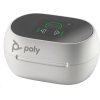 Poly Voyager Free 60+ MS Teams bluetooth headset, BT700 USB-A adaptér, dotykové nabíjecí pouzdro, bílá