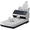 Skener FUJITSU Fi-8270 A4, doska+priechod, 70 strán za minútu, 600 dpi, LAN RJ45-1000, USB 3.2, ADF 100 listov, 10000 listov za deň