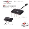 Club3D Video hub MST (Multi Stream Transport) DisplayPort na 4x DisplayPort, napájanie USB
