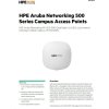 HPE Aruba Networking AP-505 (RW) Dual Radio 2x2 802.11ax Internal Antennas Unified Campus Access Point R2H28A RENEW
