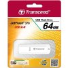 TRANSCEND Flash disk 64GB JetFlash®370, USB 2.0 (R:16/W:6 MB/s) biela