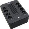 EUROCASE UPS EA200PLUS 800VA-EVO line interactive (8x zásuvka)
