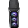 Cooler Master case MasterBox TD500 Mesh V2, ATX, Průhledná bočnice, 3x 120mm ARGB Fan, Černá