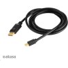 AKASA adaptér 8K Mini DisplayPort na DisplayPort kabel, v1.4, 2m