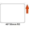 Niimbot štítky R 40x30mm 230ks White pro B21, B21S, B3S, B1
