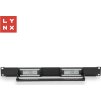 LYNX 19" patch panel 12-port, UTP Cat5e, 50µ, nestíněný, černý